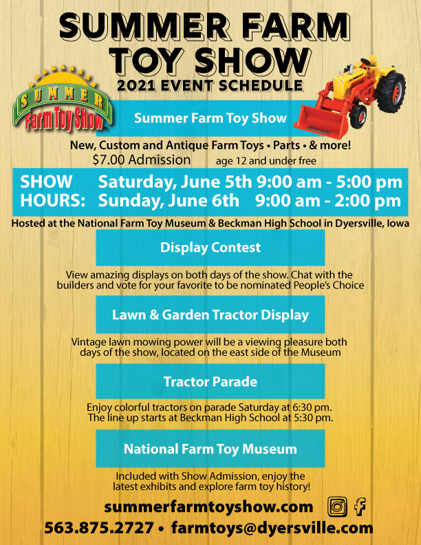 Summer Farm Toy Show